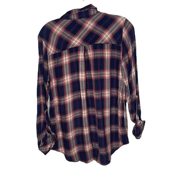 E Hanger M E&M Plaid Long Sleeve Top. Size Large. - Picture 6 of 7